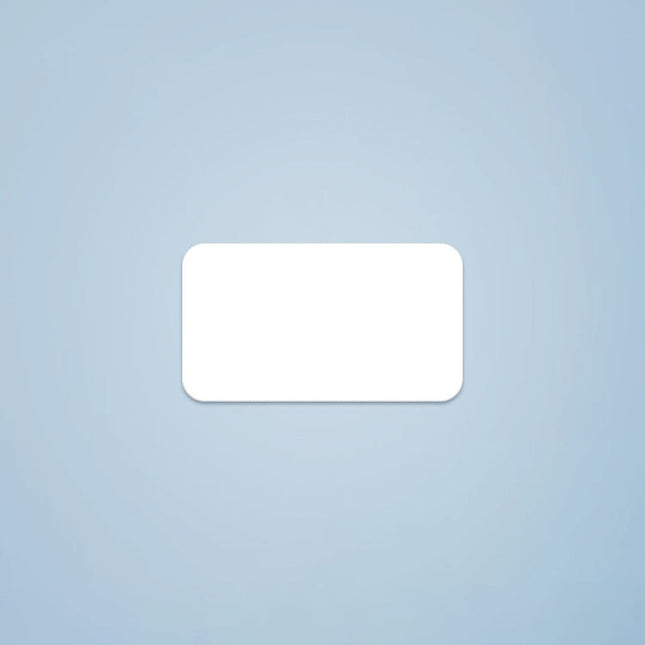 Thermal Printing Label Paper Stickers For NiiMbot D101 / D11, 14 x 25mm 240 Sheets White, 10 x 25mm 225 Sheets White