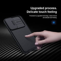 NILLKIN Black Mirror Pro Series Camshield Phone Case, For Samsung Galaxy S22 5G, For Samsung Galaxy S22 Ultra 5G, For Samsung Galaxy S22+ 5G