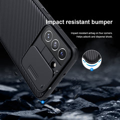 NILLKIN Black Mirror Pro Series Camshield Phone Case, For Samsung Galaxy S22 5G, For Samsung Galaxy S22 Ultra 5G, For Samsung Galaxy S22+ 5G
