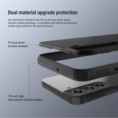 NILLKIN Super Frosted Shield Pro PC + TPU Phone Case, For Samsung Galaxy S22 5G, For Samsung Galaxy S22+ 5G, For Samsung Galaxy S22 Ultra 5G