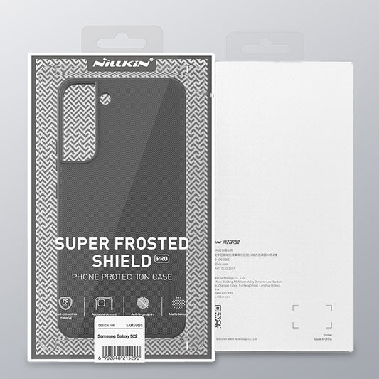 NILLKIN Super Frosted Shield Pro PC + TPU Phone Case, For Samsung Galaxy S22 5G, For Samsung Galaxy S22+ 5G, For Samsung Galaxy S22 Ultra 5G