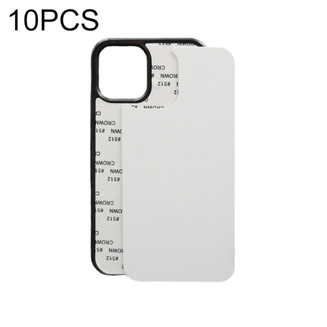 10 PCS 2D Blank Sublimation Phone Case, For iPhone 13 mini, For iPhone 13, For iPhone 13 Pro, For iPhone 13 Pro Max, For iPhone 12 mini, For iPhone 12 / 12 Pro, For iPhone 12 Pro Max, For iPhone 11, For iPhone 11 Pro
