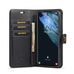 DG.MING Crazy Horse Texture Detachable Magnetic Leather Phone Case, For Samsung Galaxy S22 5G, For Samsung Galaxy S22+ 5G, For Samsung Galaxy S22 Ultra 5G, For Samsung Galaxy A13 5G