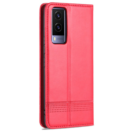 AZNS Magnetic Calf Texture Horizontal Flip Leather Phone Case, For vivo Y71t / V21e 5G, For Samsung Galaxy M52 5G