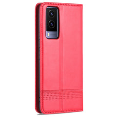 AZNS Magnetic Calf Texture Horizontal Flip Leather Phone Case, For vivo Y71t / V21e 5G, For Samsung Galaxy M52 5G