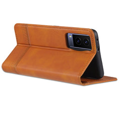 AZNS Magnetic Calf Texture Horizontal Flip Leather Phone Case, For vivo Y71t / V21e 5G, For Samsung Galaxy M52 5G