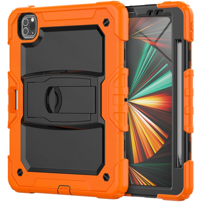 Silicone + PC Tablet Case with Holder, For iPad Pro 11 2022 / 2021 / 2020 / 2018