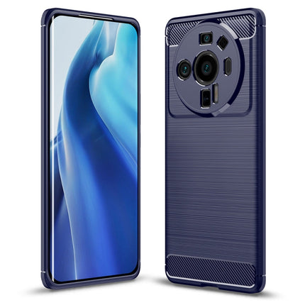 Brushed Texture Carbon Fiber TPU Phone Case, For Xiaomi 12 Pro 5G, For Xiaomi Mi 12 Ultra 5G