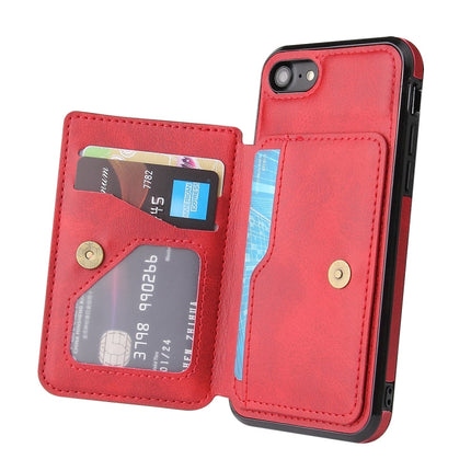 Calf Texture Magnetic Case, For iPhone SE 2022 / SE 2020 / 8 / 7, For iPhone 8 Plus / 7 Plus, For iPhone XS Max, For iPhone XS / X