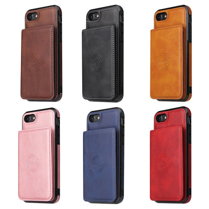 Calf Texture Magnetic Case, For iPhone SE 2022 / SE 2020 / 8 / 7, For iPhone 8 Plus / 7 Plus, For iPhone XS Max, For iPhone XS / X