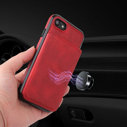 Calf Texture Magnetic Case, For iPhone SE 2022 / SE 2020 / 8 / 7, For iPhone 8 Plus / 7 Plus, For iPhone XS Max, For iPhone XS / X