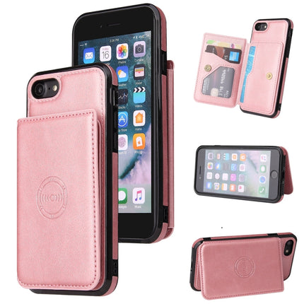 Calf Texture Magnetic Case, For iPhone SE 2022 / SE 2020 / 8 / 7, For iPhone 8 Plus / 7 Plus, For iPhone XS Max, For iPhone XS / X