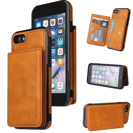 Calf Texture Magnetic Case, For iPhone SE 2022 / SE 2020 / 8 / 7, For iPhone 8 Plus / 7 Plus, For iPhone XS Max, For iPhone XS / X