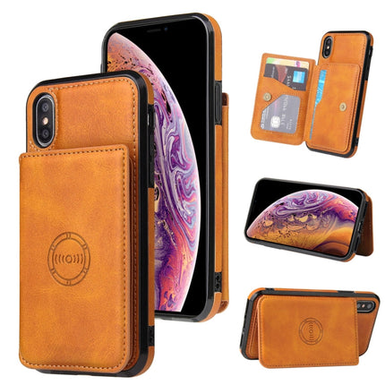 Calf Texture Magnetic Case, For iPhone SE 2022 / SE 2020 / 8 / 7, For iPhone 8 Plus / 7 Plus, For iPhone XS Max, For iPhone XS / X