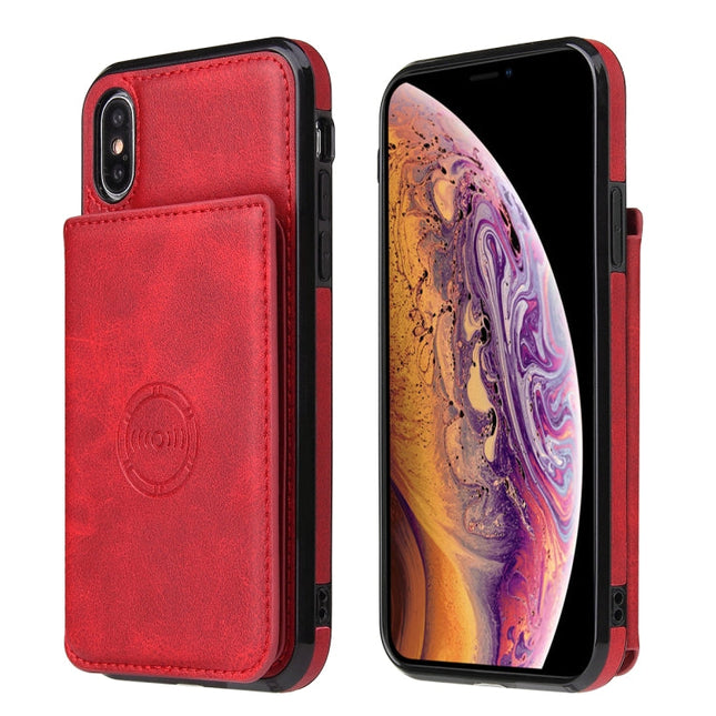 Calf Texture Magnetic Case, For iPhone XR