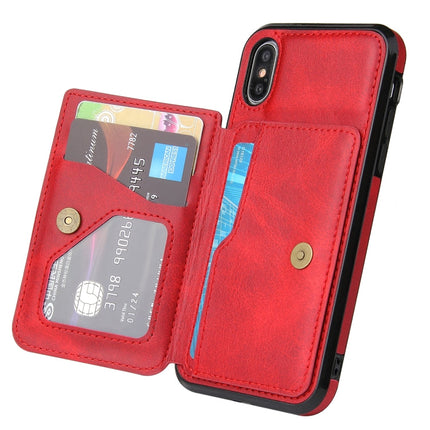 Calf Texture Magnetic Case, For iPhone XR
