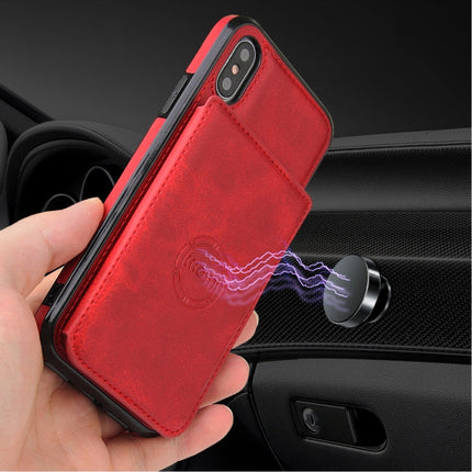 Calf Texture Magnetic Case, For iPhone XR