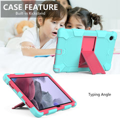Two-Color Robot Silicone + PC Tablet Case, For Samsung Galaxy Tab A8 10.5 2021