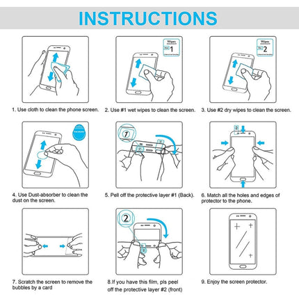 0.26mm 9H 2.5D Tempered Glass Film, For HOMTOM S16 (1 PC), For BLU View 3 (1 PC), For Cricket Debut Flip (1 PC), For ZTE Blade 10 Smart (1 PC), For BLU C5L Max (1 PC), For Cricket Vision 2 (1 PC), For Doogee X93 (1 PC), For ZTE Blade X7 (1 PC)         ...