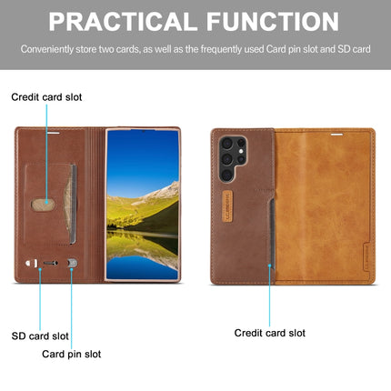 LC.IMEEKE LC-001 Series PU + TPU Color Matching Frosted Leather Phone Case