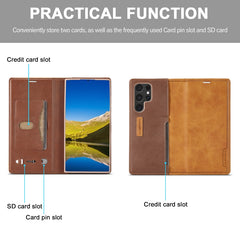 LC.IMEEKE LC-001 Series PU + TPU Color Matching Frosted Leather Phone Case, For Samsung Galaxy S22 5G, For Samsung Galaxy S22+ 5G, For Samsung Galaxy S22 Ultra 5G