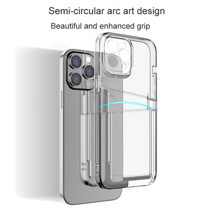 Dual Card TPU Phone Case, For iPhone 13 mini, For iPhone 13 Pro, For iPhone 12 Pro, For iPhone 12 Pro Max, For iPhone 11, For iPhone 11 Pro