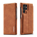 For Samsung Galaxy S22 Ultra 5G / Brown