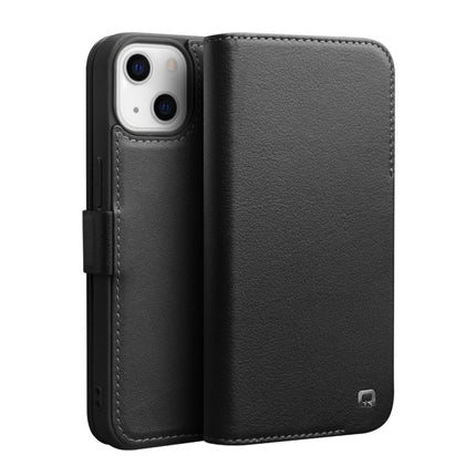 QIALINO Magnetic Buckle Leather Phone Case