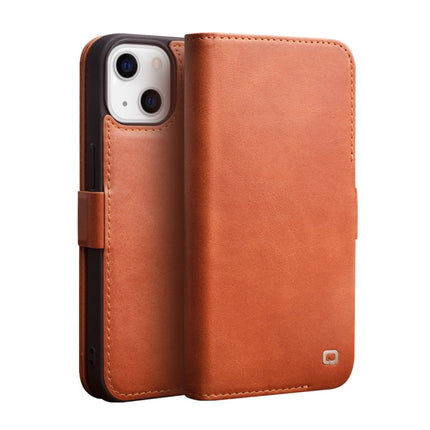 QIALINO Magnetic Buckle Leather Phone Case