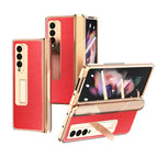 For Samsung Galaxy Z Fold3 5G / Red