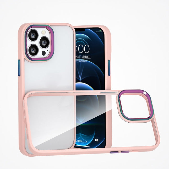 Colorful Metal Lens Ring Phone Case, For iPhone 12 Pro Max, For iPhone 11, For iPhone 11 Pro