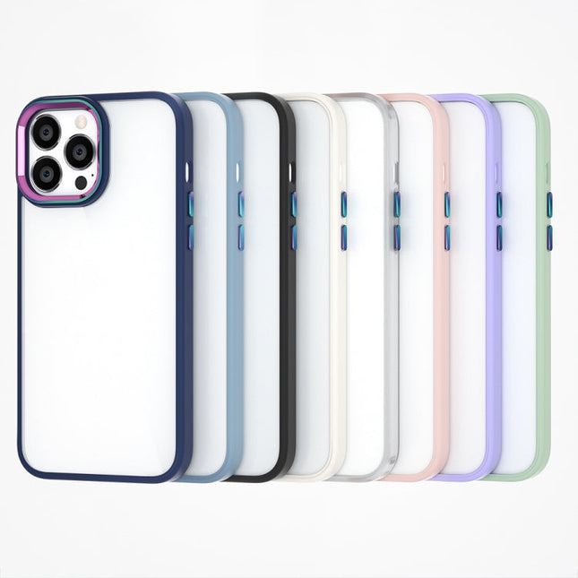 Colorful Metal Lens Ring Phone Case, For iPhone 11 Pro Max