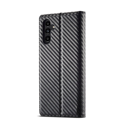 LC.IMEEKE Carbon Fiber Horizontal Flip Leather Phone Case, For Samsung Galaxy A13 5G, For Samsung Galaxy S22 Ultra 5G