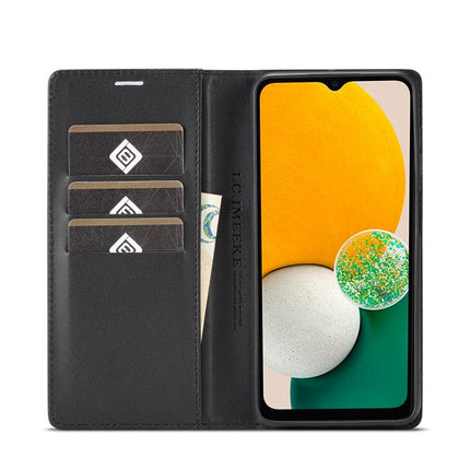 LC.IMEEKE Carbon Fiber Horizontal Flip Leather Phone Case, For Samsung Galaxy A13 5G, For Samsung Galaxy S22 Ultra 5G