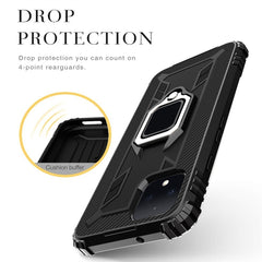 Carbon Fiber Protective Case with 360 Degree Rotating Ring Holder, For Google Pixel 4, For Google Pixel 4 XL, For Huawei Mate 30 Pro, For Huawei Mate 30, For iPhone 11 Pro, For iPhone 11 Pro Max, For iPhone 6 / 7 / 8, For iPhone 6 Plus / 7 Plus / 8 Plus