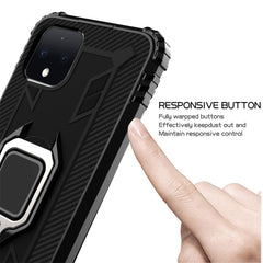 Carbon Fiber Protective Case with 360 Degree Rotating Ring Holder, For Google Pixel 4, For Google Pixel 4 XL, For Huawei Mate 30 Pro, For Huawei Mate 30, For iPhone 11 Pro, For iPhone 11 Pro Max, For iPhone 6 / 7 / 8, For iPhone 6 Plus / 7 Plus / 8 Plus