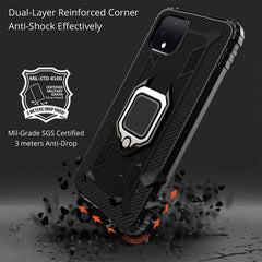 Carbon Fiber Protective Case with 360 Degree Rotating Ring Holder, For Google Pixel 4, For Google Pixel 4 XL, For Huawei Mate 30 Pro, For Huawei Mate 30, For iPhone 11 Pro, For iPhone 11 Pro Max, For iPhone 6 / 7 / 8, For iPhone 6 Plus / 7 Plus / 8 Plus