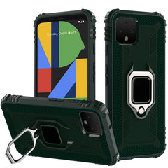 Carbon Fiber Protective Case with 360 Degree Rotating Ring Holder, For Google Pixel 4, For Google Pixel 4 XL, For Huawei Mate 30 Pro, For Huawei Mate 30, For iPhone 11 Pro, For iPhone 11 Pro Max