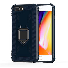 Carbon Fiber Protective Case with 360 Degree Rotating Ring Holder, For iPhone 6 / 7 / 8, For iPhone 6 Plus / 7 Plus / 8 Plus, For iPhone 11, For iPhone XR, For iPhone X / XS, For iPhone XS Max
