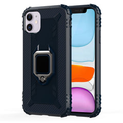 Carbon Fiber Protective Case with 360 Degree Rotating Ring Holder, For iPhone 6 / 7 / 8, For iPhone 6 Plus / 7 Plus / 8 Plus, For iPhone 11, For iPhone XR, For iPhone X / XS, For iPhone XS Max