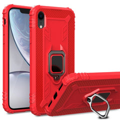 Carbon Fiber Protective Case with 360 Degree Rotating Ring Holder, For iPhone 6 / 7 / 8, For iPhone 6 Plus / 7 Plus / 8 Plus, For iPhone 11, For iPhone XR, For iPhone X / XS, For iPhone XS Max