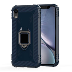 Carbon Fiber Protective Case with 360 Degree Rotating Ring Holder, For iPhone 11, For iPhone XR, For iPhone X / XS, For iPhone XS Max, For OPPO A9 (2020), For OPPO Realme 5 Pro, For OPPO Realme 5, For OPPO Realme XT