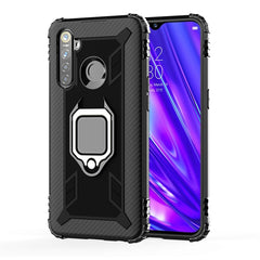 Carbon Fiber Protective Case with 360 Degree Rotating Ring Holder, For iPhone 11, For iPhone XR, For iPhone X / XS, For iPhone XS Max, For OPPO A9 (2020), For OPPO Realme 5 Pro, For OPPO Realme 5, For OPPO Realme XT