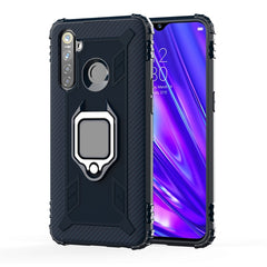 Carbon Fiber Protective Case with 360 Degree Rotating Ring Holder, For iPhone 11, For iPhone XR, For iPhone X / XS, For iPhone XS Max, For OPPO A9 (2020), For OPPO Realme 5 Pro, For OPPO Realme 5, For OPPO Realme XT