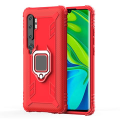 Carbon Fiber Protective Case with 360 Degree Rotating Ring Holder, For Xiaomi Mi CC9 Pro / Note 10, For Xiaomi Redmi Note 8T, For Xiaomi Redmi 8, For Xiaomi Redmi Note 8 Pro, For Xiaomi Redmi Note 8, For Vivo Y19 (U3), For Galaxy A51, For Galaxy A71