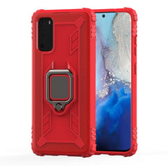 Carbon Fiber Protective Case with 360 Degree Rotating Ring Holder, For Galaxy A90 5G, For Galaxy M30s, For Galaxy S20+, For Galaxy S20, For Galaxy S20 Ultra, For Galaxy Note 10+, For Galaxy Note 10, For Galaxy S10e