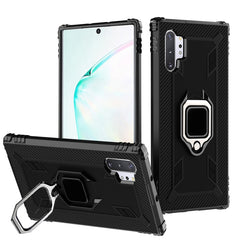 Carbon Fiber Protective Case with 360 Degree Rotating Ring Holder, For Galaxy A90 5G, For Galaxy M30s, For Galaxy S20+, For Galaxy S20, For Galaxy S20 Ultra, For Galaxy Note 10+, For Galaxy Note 10, For Galaxy S10e