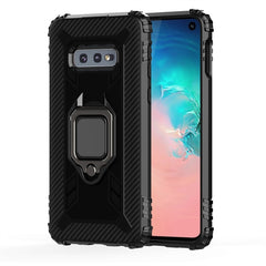 Carbon Fiber Protective Case with 360 Degree Rotating Ring Holder, For Galaxy A90 5G, For Galaxy M30s, For Galaxy S20+, For Galaxy S20, For Galaxy S20 Ultra, For Galaxy Note 10+, For Galaxy Note 10, For Galaxy S10e