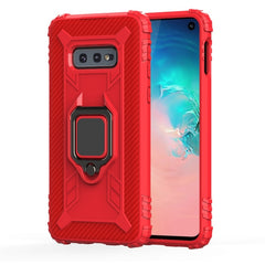 Carbon Fiber Protective Case with 360 Degree Rotating Ring Holder, For Galaxy A90 5G, For Galaxy M30s, For Galaxy S20+, For Galaxy S20, For Galaxy S20 Ultra, For Galaxy Note 10+, For Galaxy Note 10, For Galaxy S10e