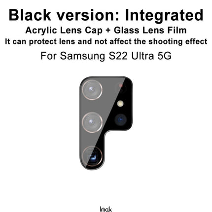 imak Integrated Rear Camera Lens Tempered Glass Film Black Version